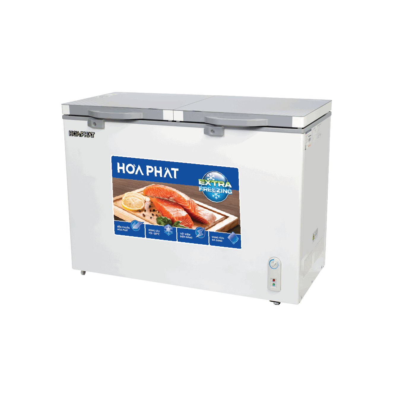 Tủ bảo quản 1 ngăn mặt kính Hòa Phát 352L HPF-AD6352.T1